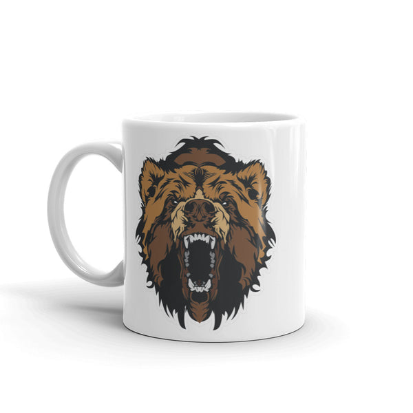 Angry Brown Bear High Quality 10oz Coffee Tea Mug #4398
