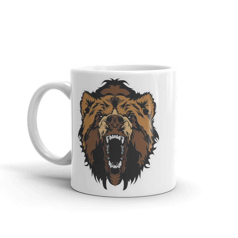 Angry Brown Bear High Quality 10oz Coffee Tea Mug