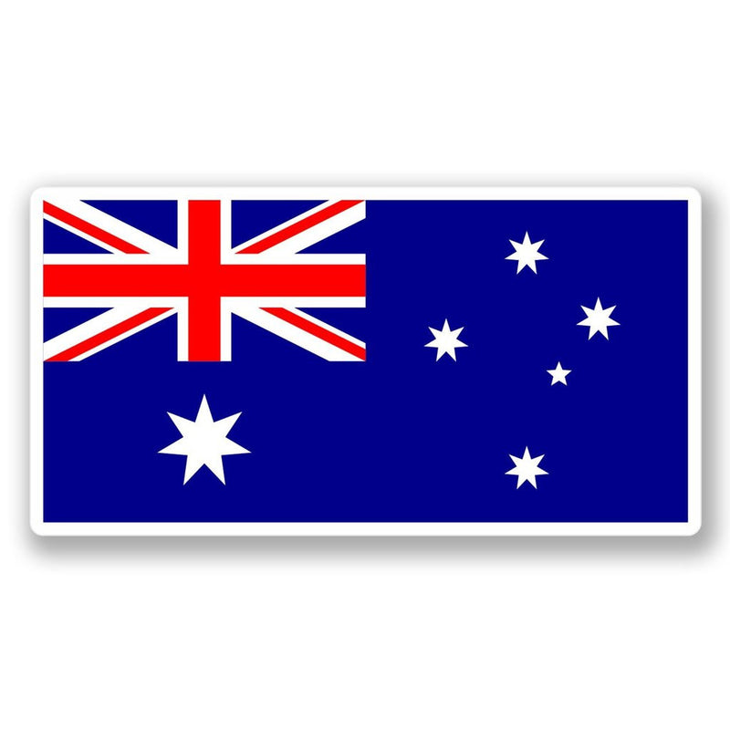2 x Australia Flag Vinyl Sticker