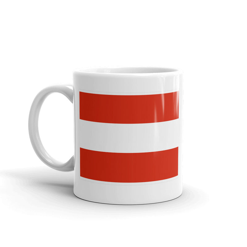 Austria Flag High Quality 10oz Coffee Tea Mug