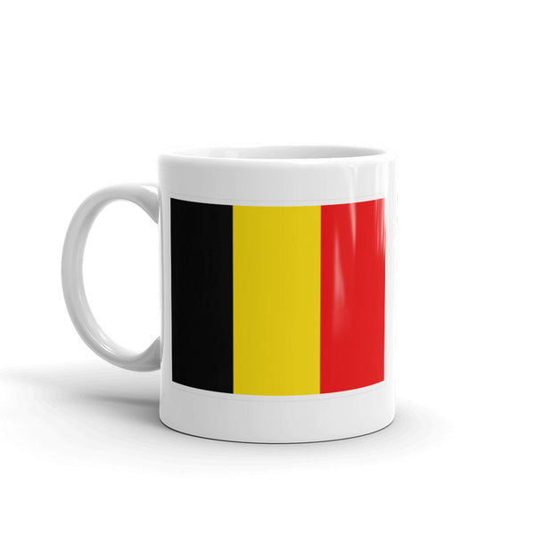 Belgium Flag High Quality 10oz Coffee Tea Mug #4416
