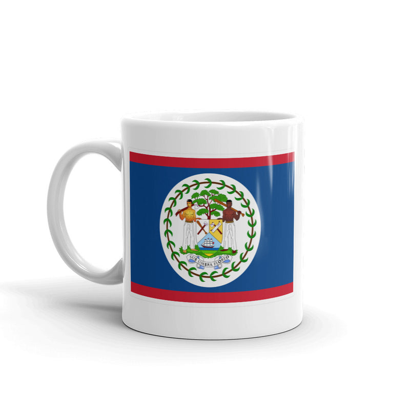 Belize Flag High Quality 10oz Coffee Tea Mug