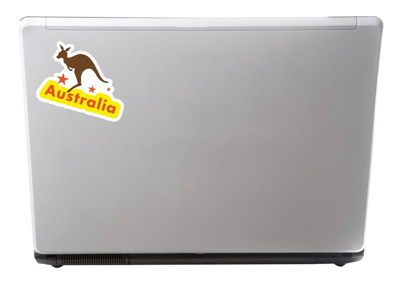 2 x Australia Kangaroo Vinyl Sticker