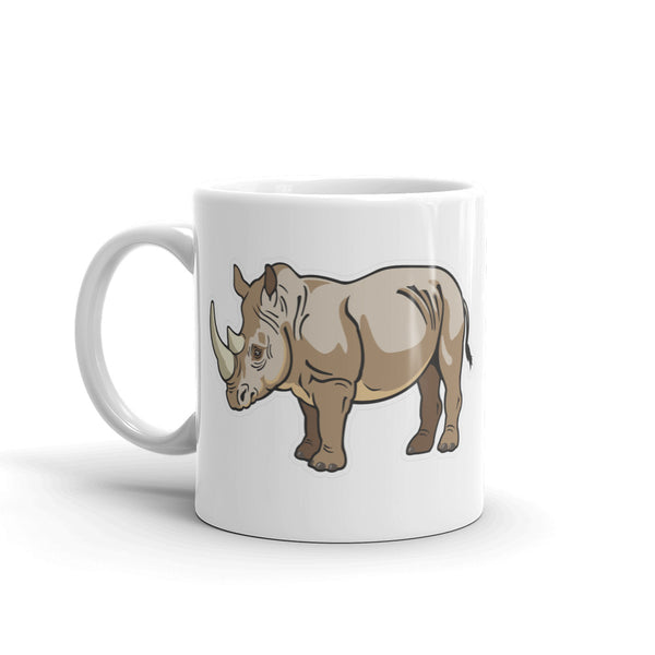 Rhino High Quality 10oz Coffee Tea Mug #4429