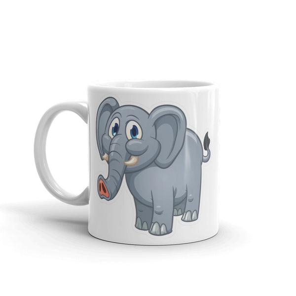 Happy Elephant High Quality 10oz Coffee Tea Mug #4454