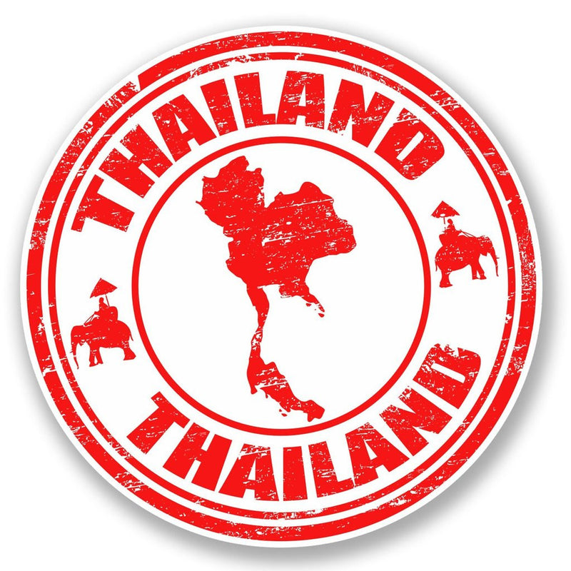 2 x Thailand Vinyl Sticker