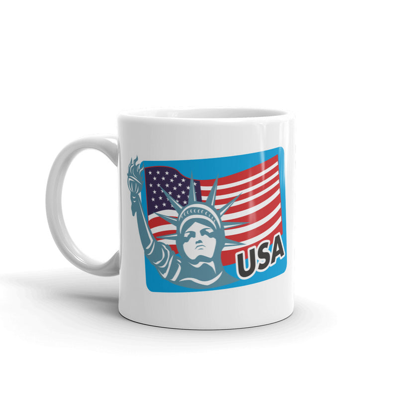 USA America High Quality 10oz Coffee Tea Mug