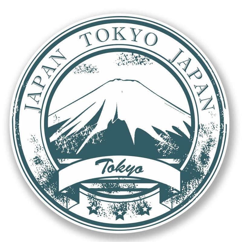 2 x Japan Tokyo Vinyl Sticker