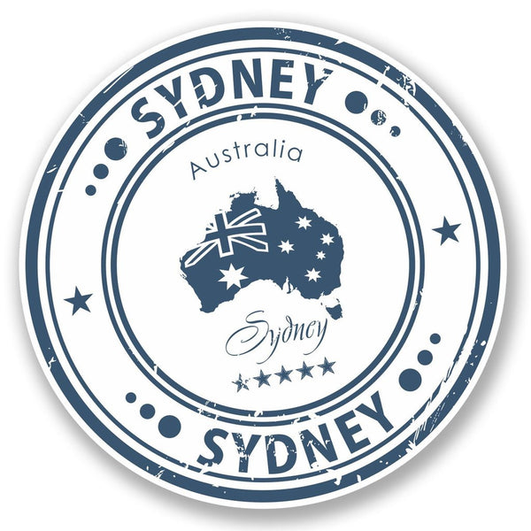 2 x Sydney Australia Vinyl Sticker #4571