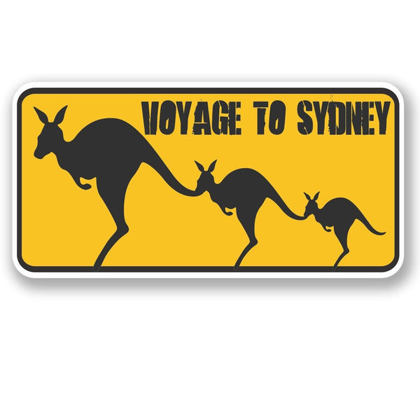 2 x Sydney Australia Vinyl Sticker #4608