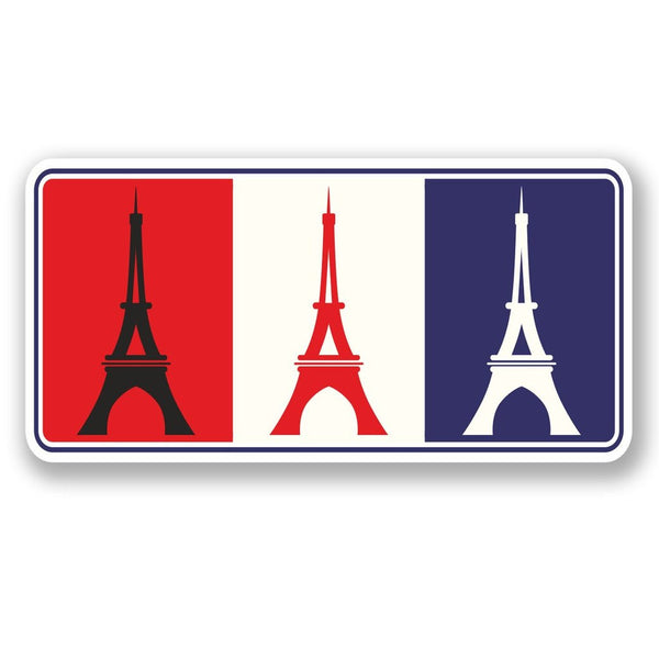 2 x Paris France Vinyl Sticker #4613