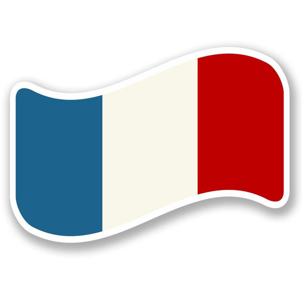 2 x France Flag Vinyl Sticker #4617