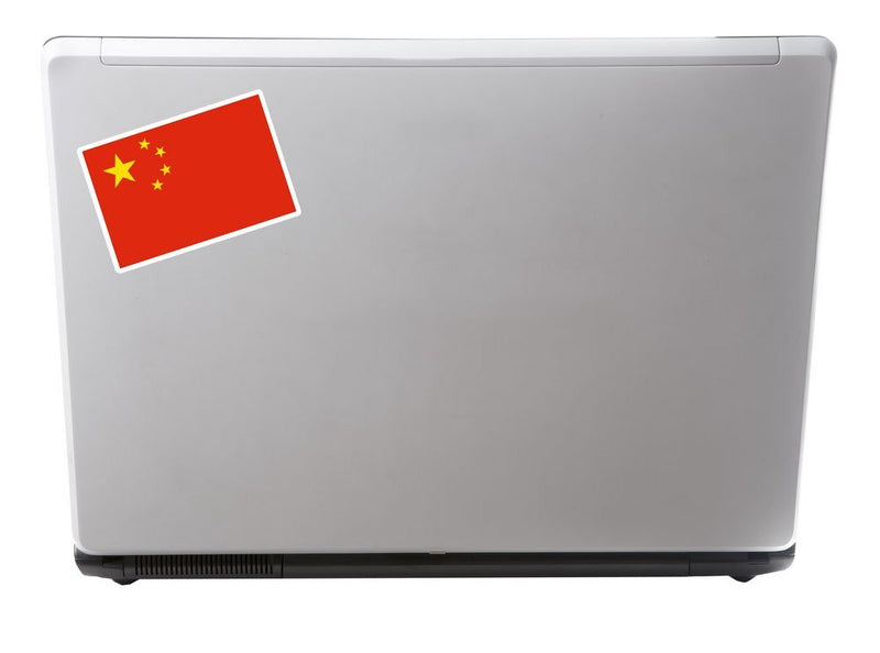 2 x China Chinese Flag Vinyl Sticker