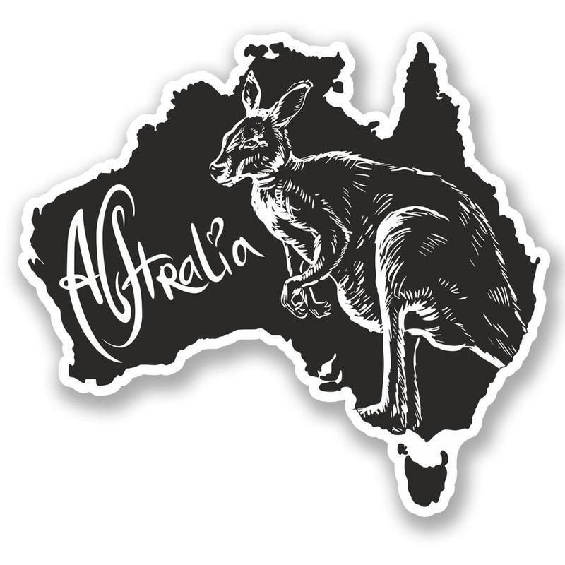 2 x Australia Vinyl Sticker