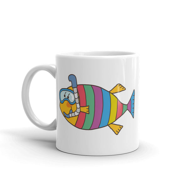 Scuba Fish High Quality 10oz Coffee Tea Mug #4646
