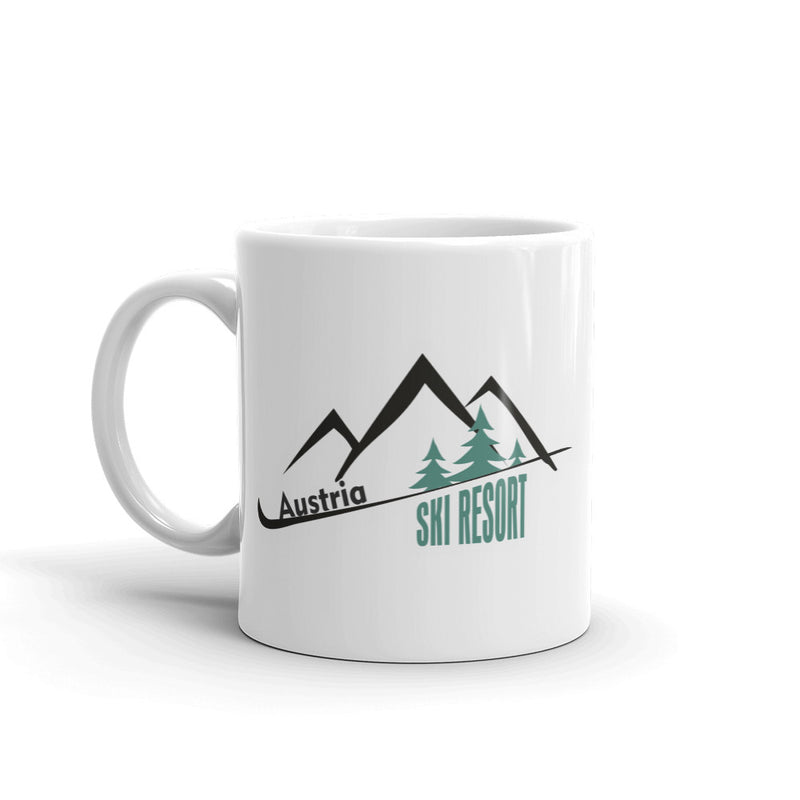 Austria Ski Resort High Quality 10oz Coffee Tea Mug