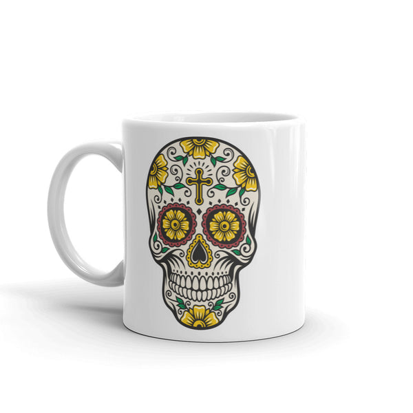 Sugar Skull High Quality 10oz Coffee Tea Mug #4676