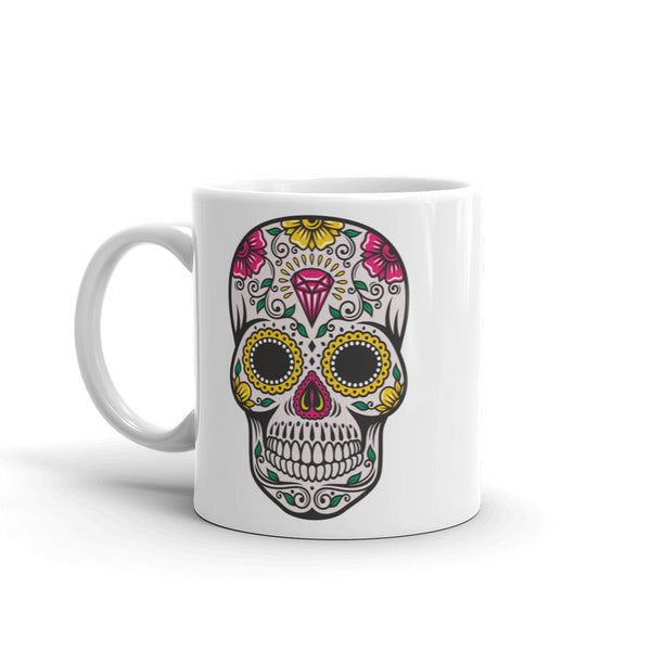 Sugar Skull High Quality 10oz Coffee Tea Mug #4678