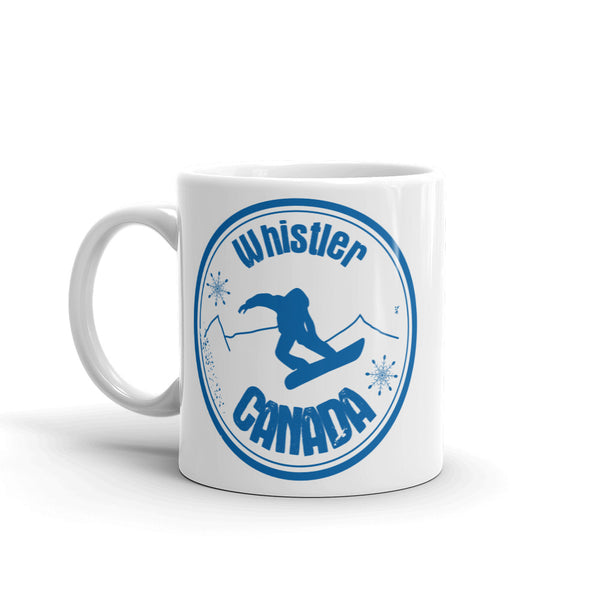 Whistler Canada Snowboard High Quality 10oz Coffee Tea Mug #4711