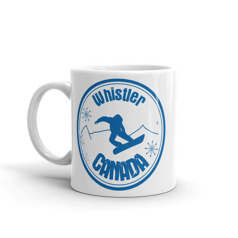 Whistler Canada Snowboard High Quality 10oz Coffee Tea Mug