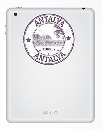 2 x Antalya Turkey Vinyl Sticker