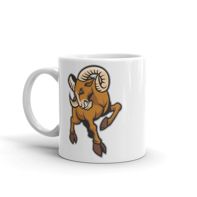 Angry Ram High Quality 10oz Coffee Tea Mug