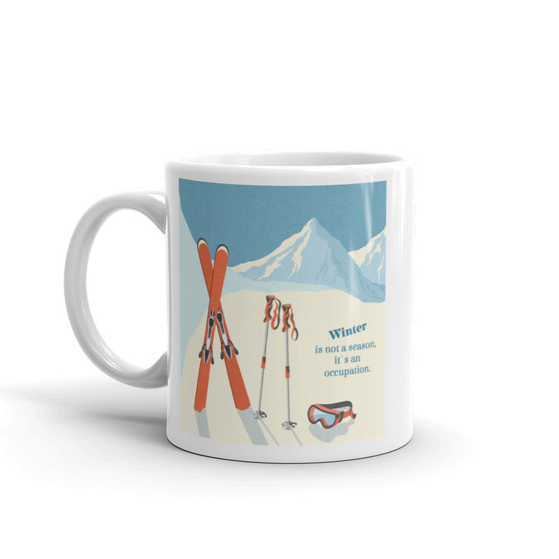 Ski High Quality 10oz Coffee Tea Mug