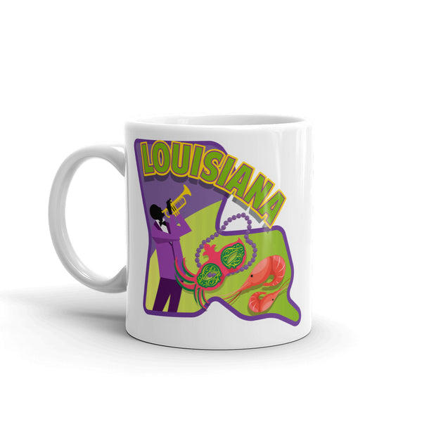 Louisiana USA High Quality 10oz Coffee Tea Mug #4775