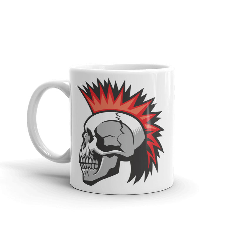 Mohawk Skull High Quality 10oz Coffee Tea Mug