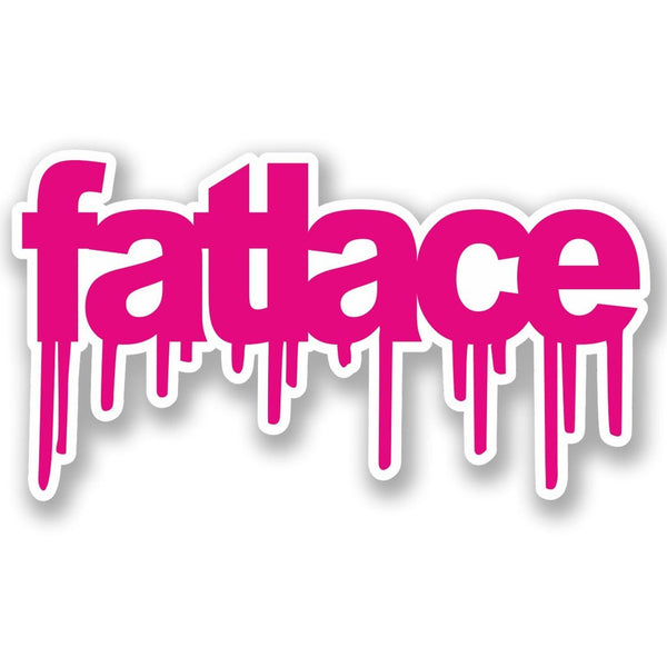 2 x Fatlace Vinyl Sticker #4993