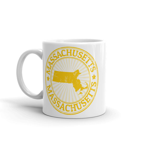 Massachusetts USA High Quality 10oz Coffee Tea Mug #5022