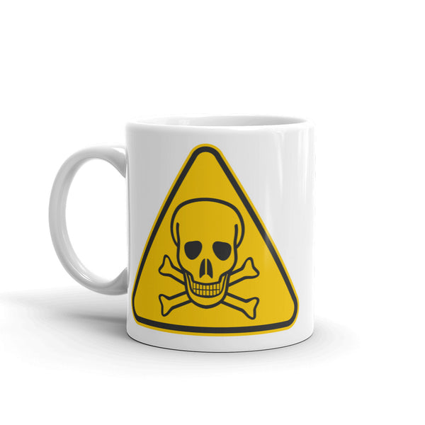 Skull Warning High Quality 10oz Coffee Tea Mug #5076