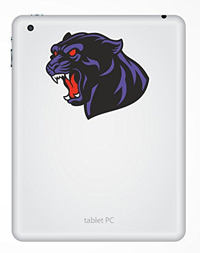 2 x Angry Panther Vinyl Sticker