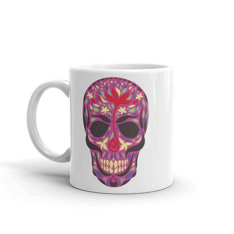 Purple Sugar Skull High Quality 10oz Coffee Tea Mug