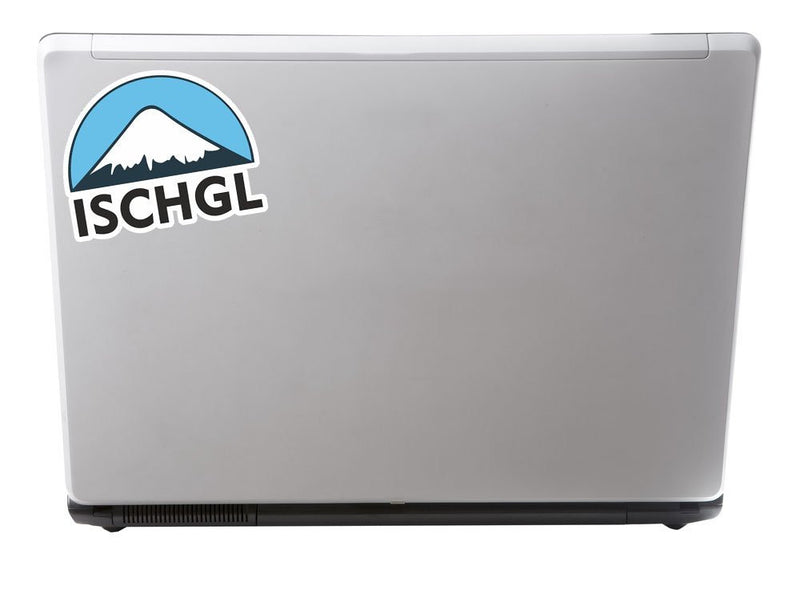 2 x Ischgl Ski Snowboard Vinyl Sticker