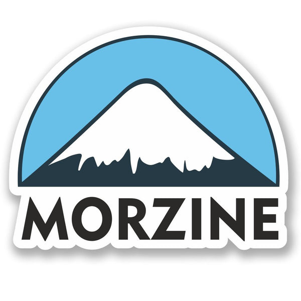 2 x Morzine Ski Snowboard Vinyl Sticker #5139
