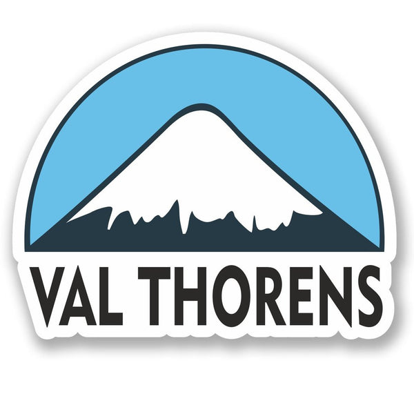 2 x Val Thorens Ski Snowboard Vinyl Sticker #5143