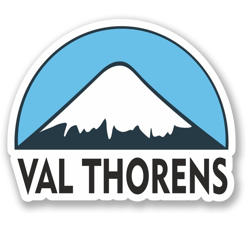 2 x Val Thorens Ski Snowboard Vinyl Sticker