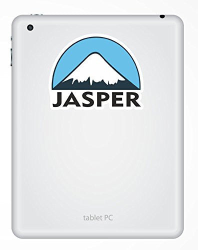 2 x Jasper Ski Snowboard Vinyl Sticker