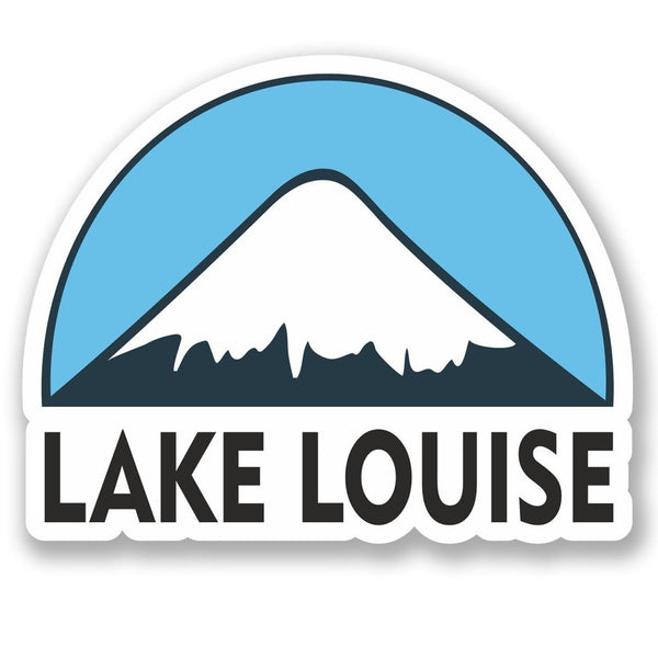 2 x Lake Louise Ski Snowboard Vinyl Sticker #5153