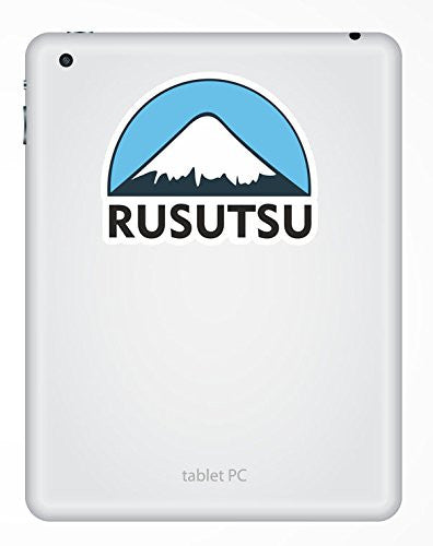 2 x Rusutsu Ski Snowboard Vinyl Sticker