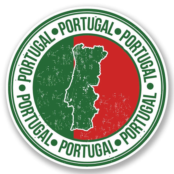 2 x Portugal Vinyl Sticker #5168