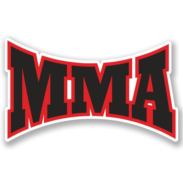 2 x MMA Mixed Martial Arts Vinyl Sticker #5174