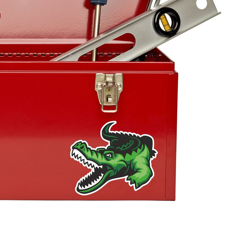 2 x Crocodile Alligator Vinyl Sticker