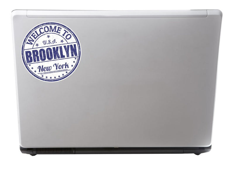 2 x Brooklyn New York USA Vinyl Sticker