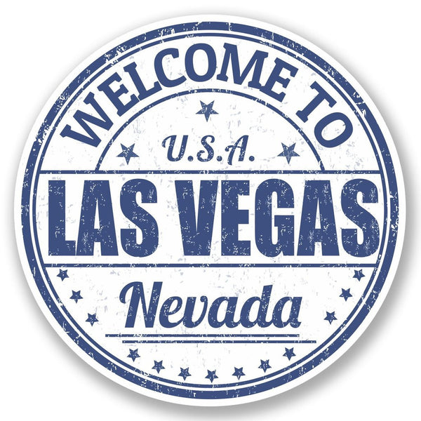 2 x Las Vegas Nevada USA Vinyl Sticker #5216