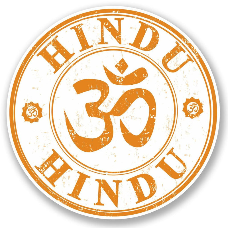 2 x Hindu Symbol Vinyl Sticker