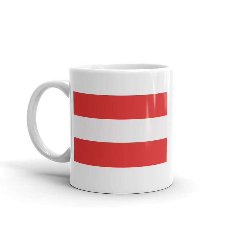 Austria Flag High Quality 10oz Coffee Tea Mug