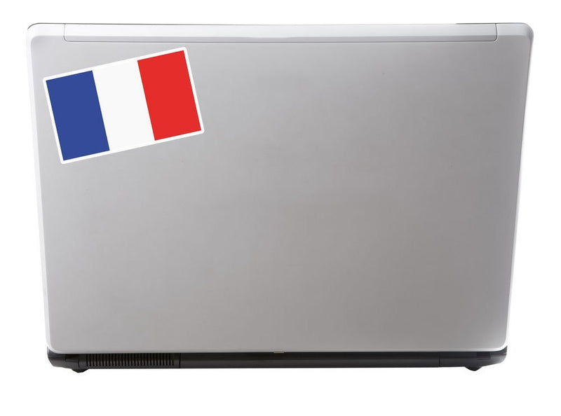 2 x French Flag Vinyl Sticker