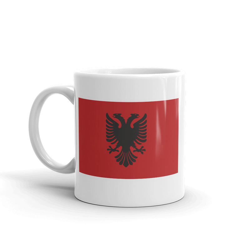 Albania Flag High Quality 10oz Coffee Tea Mug